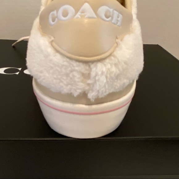 COACH Citysole Platform Sherpa Fleece Sneaker, 8.5 - Picture 10 of 15